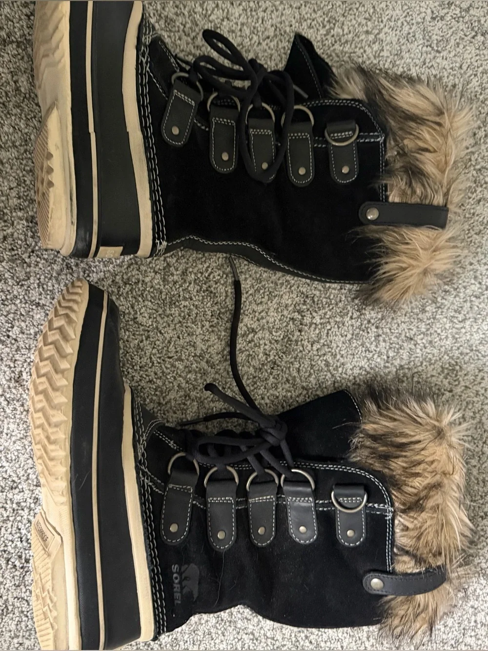 Sorel Joan of Arctic Women's Snow Boots - Black, Size 6 US